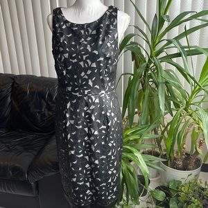 NWOT Calvin Klein sleeveless faux leather dress size 10